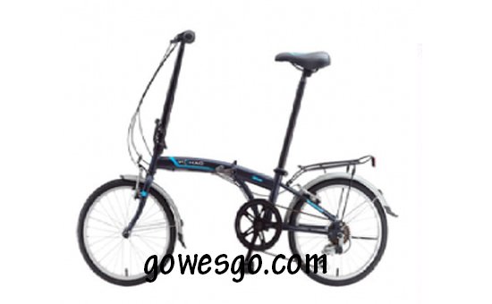 Dahon Suv D6 Suede Blue Sepeda Lipat